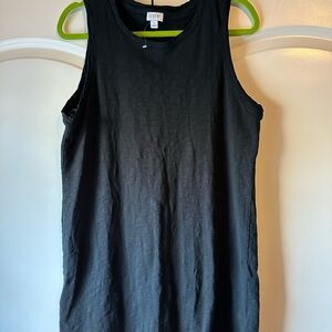 J. Crew Black Sleeveless Dress